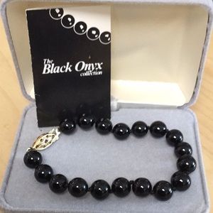 Genuine Black Onyx Bracelet